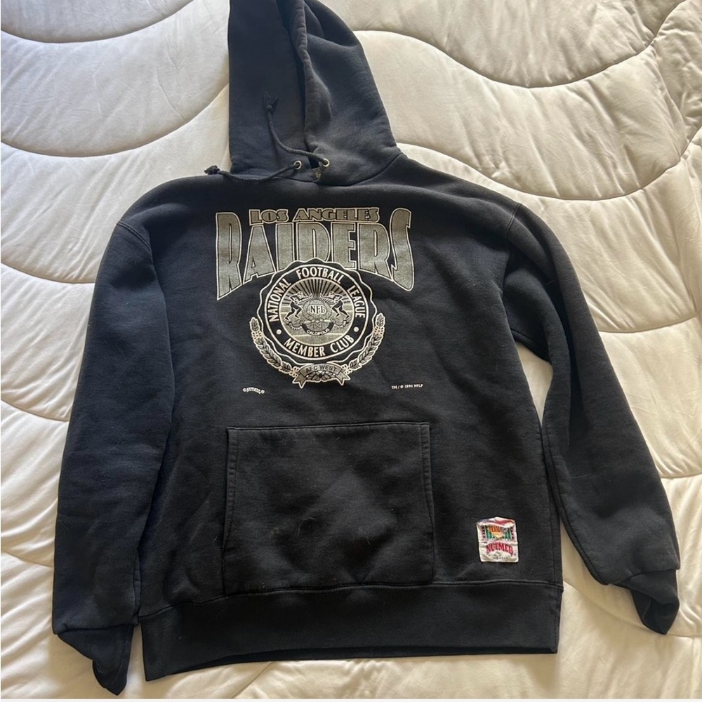 Nutmeg Los Angeles Raiders Black Hoodie
